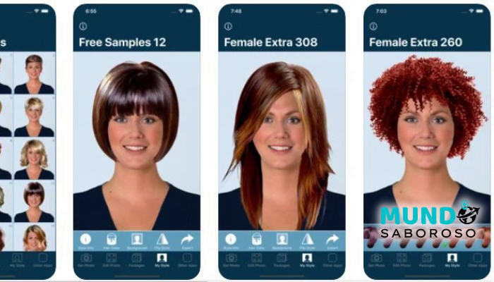 Aplicativo simular corte de cabelo - Teste um novo visual